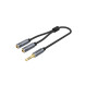UNITEK 3.5MM AUX ÇOKLAYICI Y KABLO (Y-C956ABK)