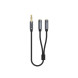 UNITEK 3.5MM AUX ÇOKLAYICI Y KABLO (Y-C956ABK)